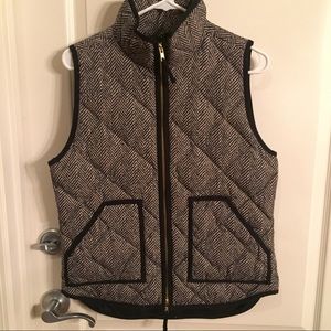 J. Crew Herringbone vest size small
